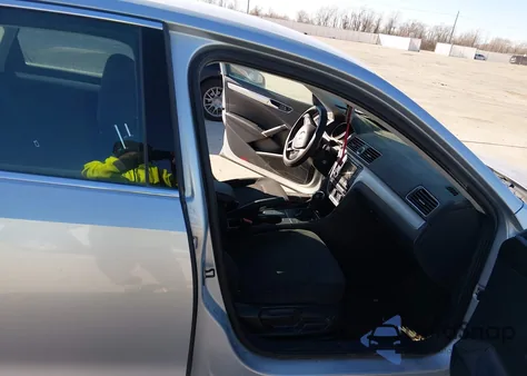 2017 Volkswagen Passat 1.8T S from USA, damaged, VIN 1VWAT7A35HC058142